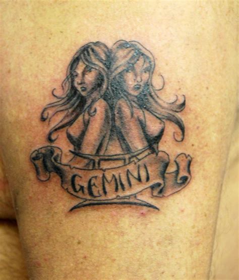 Edition Of The Arts Arts Style Tattoo Gemini Tattoo Center