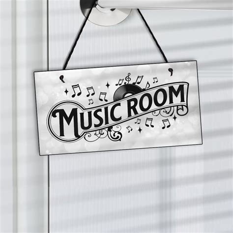 Music Room Sign Music Room Door Plaque T For Musicians Etsy
