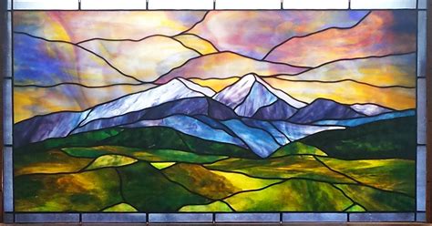 Mountain Sunrise By Michelle Carlson 17 X 32