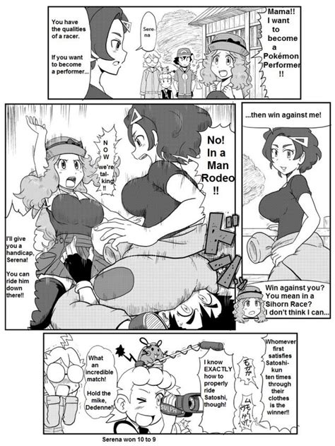 Pokemon XY Anime Ash And Serena