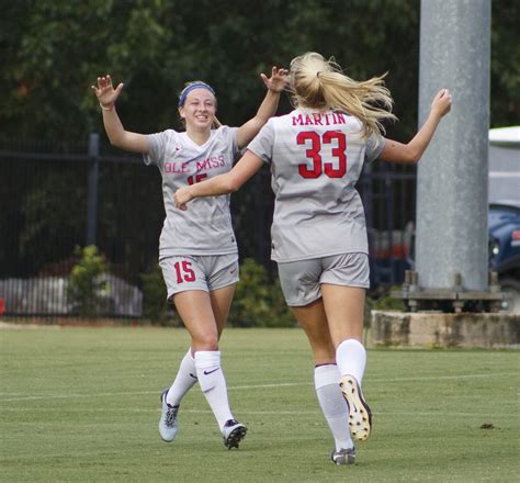 Ole Miss Soccer Defeats Lamar University In Shutout The Daily