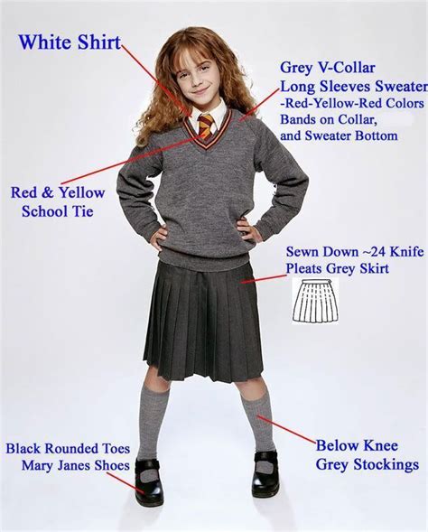 Image Result For Hogwarts School Uniforms Hermione Costume Harry