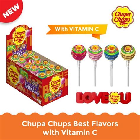 Chupa Chups Best Flavors 1 Box Various Taste Contents 50pcs Shopee Philippines