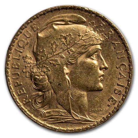 Buy 1905 France Gold 20 Francs Rooster Au Apmex