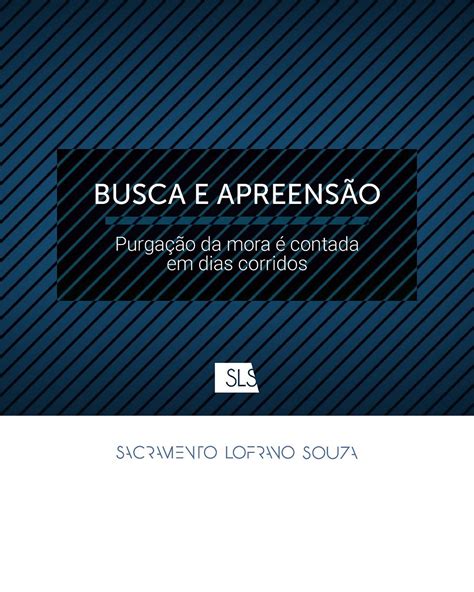 Purgação Da Mora Busca E Apreensão