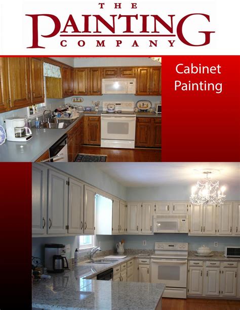 Cabinet Painting The Painting Company