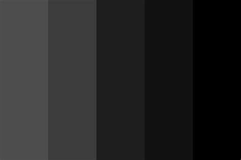 Black Palette Color Palette