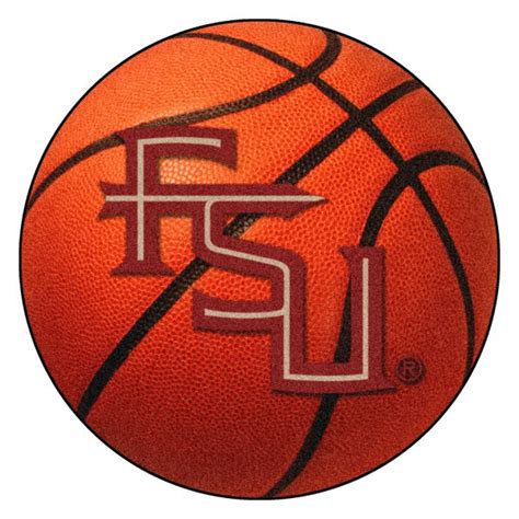 Fanmats 4925 Basketball Ncaa Florida State University Round Nylon