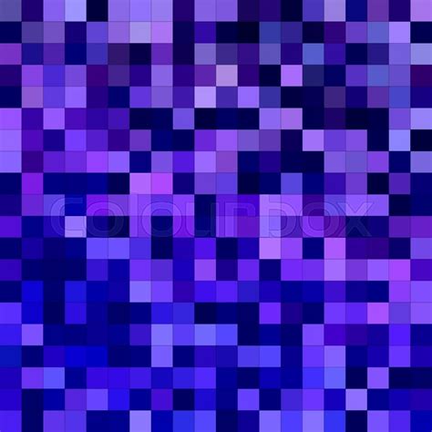 Blue Purple Square Mosaic Vector Stock Vector Colourbox