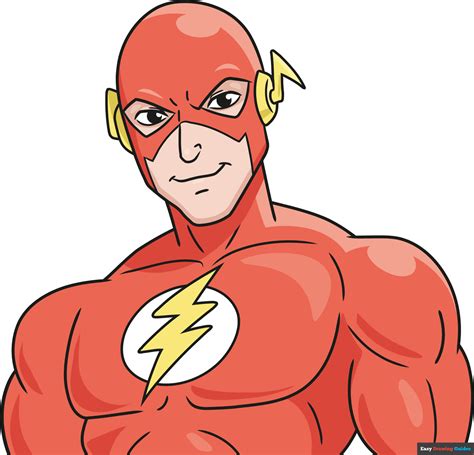 How To Draw The Flash Really Easy Drawing Tutorial