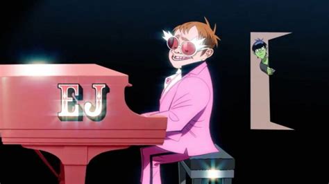 ¡gorillaz Lanza The Pink Phantom Con Elton John — Rockandpop