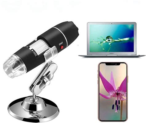 Stpctou Wireless Digital Microscope 50x 1000x 1080p Handheld Portable