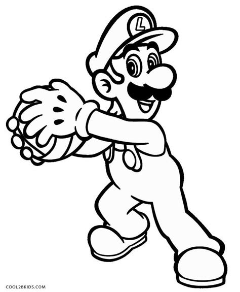 Mario Coloring Pages To Print Clip Art Library
