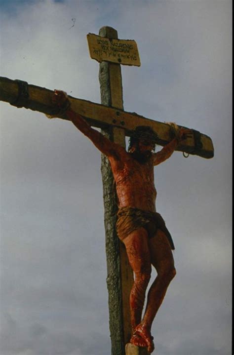 Jim Caviezel As The Crucified Jesus In Mel Gibsons Passion Of The