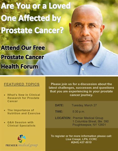 Are You Or A Loved One Affected By Prostate Cancer Premier Medical Group