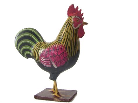 Buy Qualways Rooster, Rooster for Kitchen Decor, Rooster Gifts, Wood Rooster, Wood Decorations ...