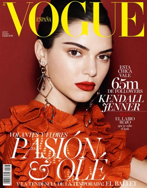 Kendall Jenner Es La Reina De Las Portadas De Vogue En El Mes De