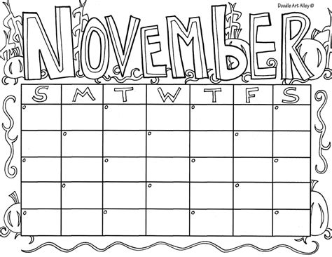 November Classroom Doodles - Classroom Doodles