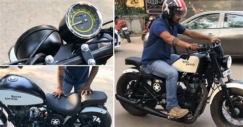 Used royal enfield enfield electra bike india bobber motorcycle motorcycles latest updates background for photography custom bikes cars. Meet Custom-Made Royal Enfield Bobber by Bittoo Bike ...
