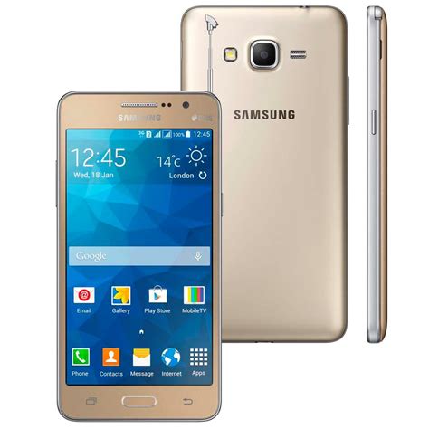 Samsung galaxy grand 2 android smartphone. Smartphone Samsung Galaxy Gran Prime Duos TV Dourado com ...
