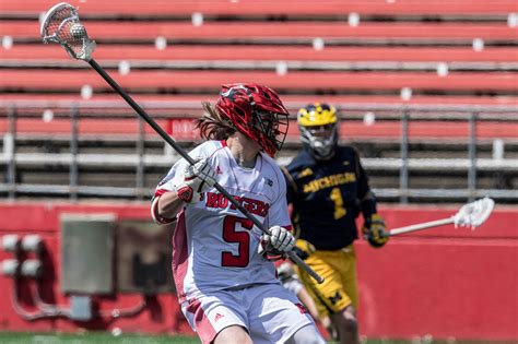 rutgers men s lacrosse s kyle pless and connor harryman earn b1g weekly honors on the banks