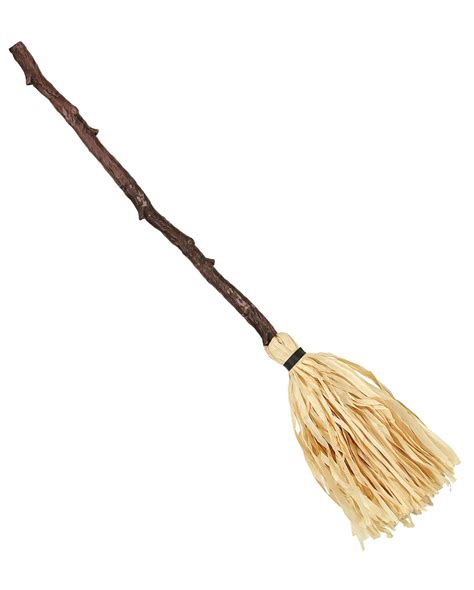 Curved Witches Broom Dismountable 125 Cm For Halloween Horror
