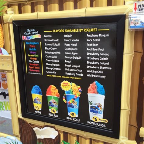 Kona Ice - A Rainbow On Your Tongue - Jacksonville Restaurant Reviews
