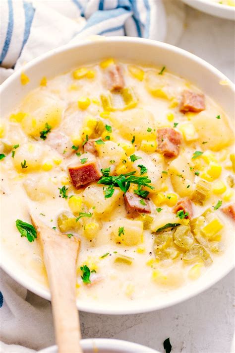 Crock Pot Cheesy Ham And Potato Soup Is Just What Fall Has Ordered