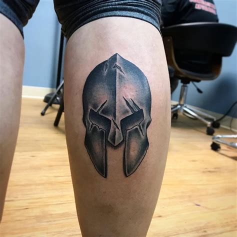 The spartans were a warrior society in greece who reached the height of their power around the fifth century b.c. The Bell Rose Tattoo & Piercing — Spartan helmet #tattoo ...