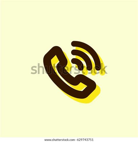 Phone Call Icon Stock Vector Royalty Free 629743751 Shutterstock