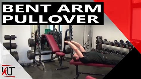 How To Do Bent Arm Pullover Free Weight Exercise Youtube