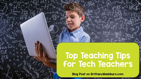 Top Teaching Tips For Tech Teachers