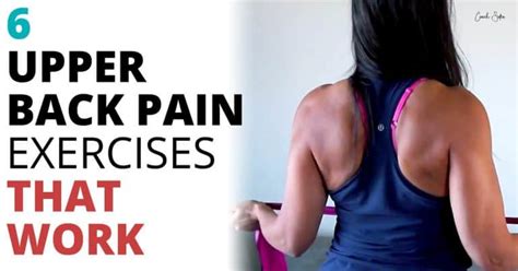 Upper Back Pain 16 Best Exercises And Stretches Pdf Included Coach