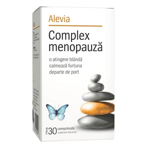 Complex Menopauza 30 Comprimate Alevia Farmacia Tei Online