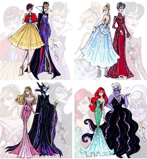 Disney Princess And Villains By Hayden Williams Disney Villain Party