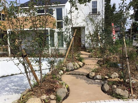 埼玉県深谷市 分譲住宅地「トモニハ花園」 - 雑木の庭、庭づくり、水はけ改善、環境改善、お庭に関する ことなら中央園芸