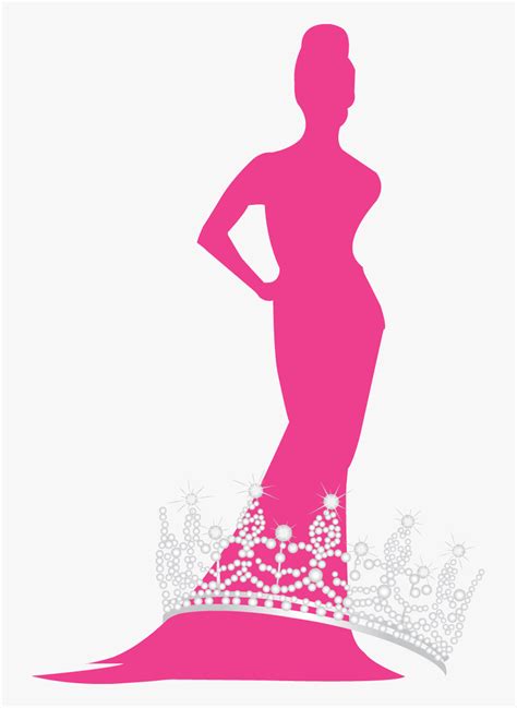 Beauty Queen Silhouette Png