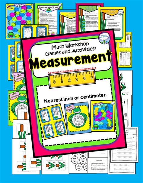 A Pile Of Measurement Worksheets With The Words Measurement On Them In