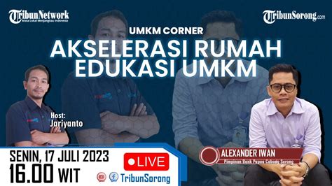 LIVE Podcast UMKM Corner Akselerasi Rumah Edukasi UMKM YouTube