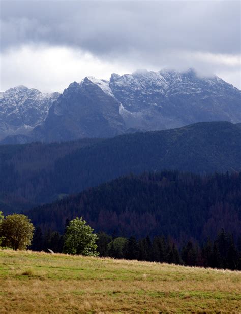 Za Amanie Pogody Na Podhalu Pierwszy Nieg Na Tatrza Skich Szczytach