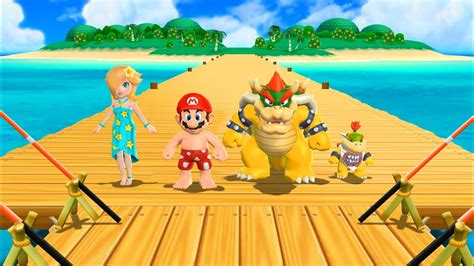 Mario Party 9 Step It Up Rosalina Vs Mario Vs Bowser Vs Bowser Jr