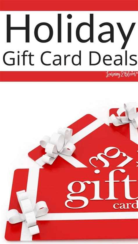 Check out the latest sales & special offers. Black Friday Gift Card Deals - Learning2Bloom