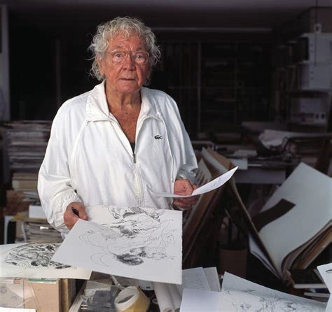 Bildende Kunst Schweizer Künstler Hans Erni Im Alter Von 106 Jahren