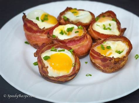 Bacon And Egg Cups Speedyrecipe Com