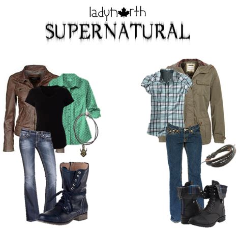 Supernatural Outfits By Ladynorth Female Versions Of Sam And Dean