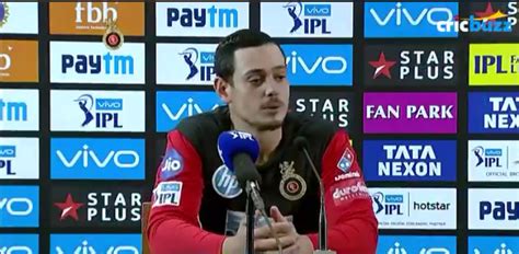 Rcb ne maccullum aur de kock ko chhod diya. Quinton de Kock after RCB defeat to CSK