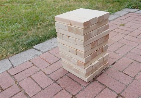 How To Build A Large Jenga Game Storables