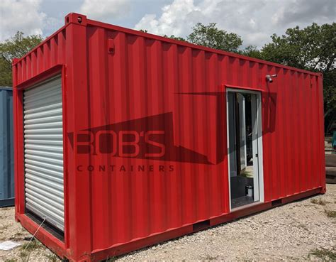 20 Ft Shipping Container Office Model E Bobs Containers