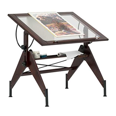 Glass Top Drafting Light Table Drawing Art Work Desk Tracing Design