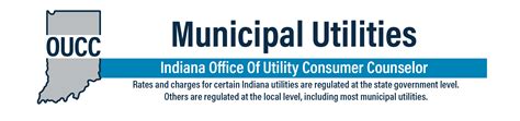 Oucc Municipal Utilities A Brief Regulatory Overview